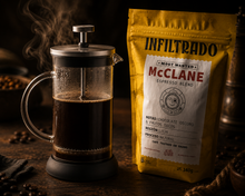Cargar imagen en el visor de la galería, Kit Prensa Francesa Infiltrado | Cafetera + Café McClane