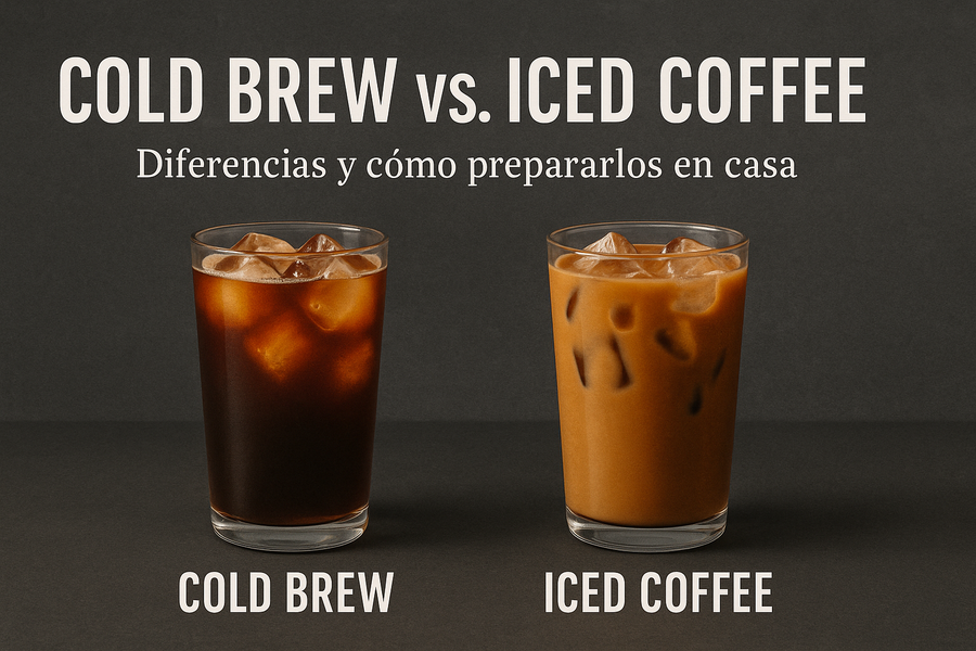 COLD BREW vs. ICED COFFEE: Diferencias y cómo prepararlos en casa