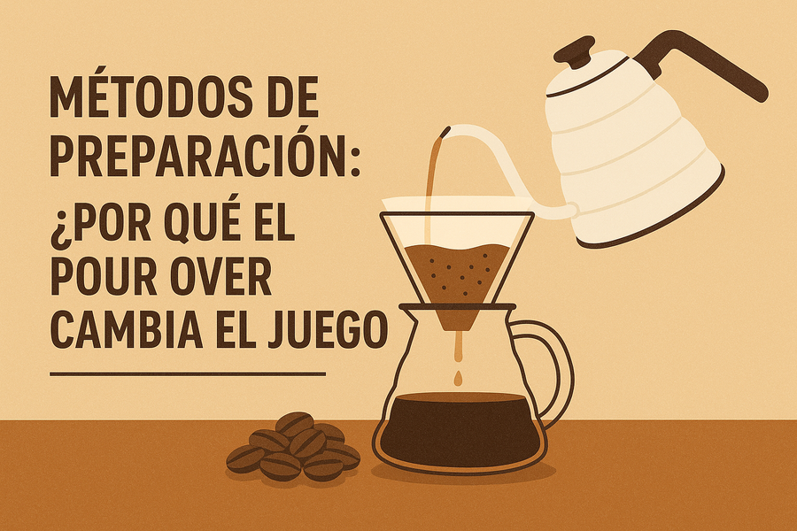 MÉTODOS DE PREPARACIÓN: ¿Por qué el Pour Over cambia el Juego?