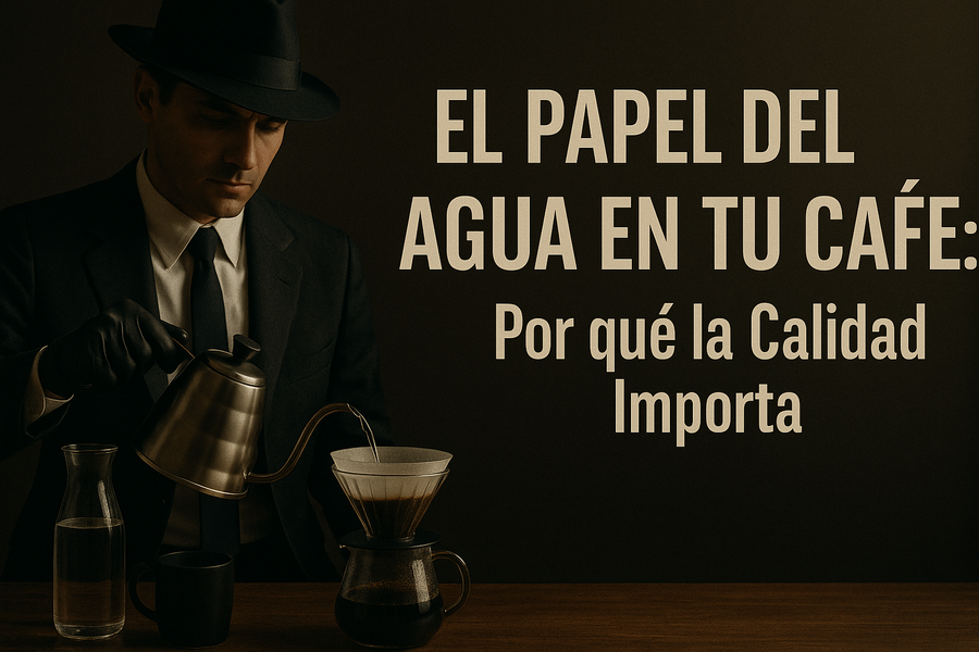 El papel del agua en tu café de especialidad