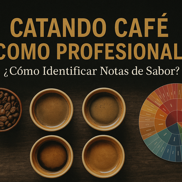 CATANDO CAFÉ COMO PROFESIONAL: ¿Cómo Identificar Notas de Sabor?