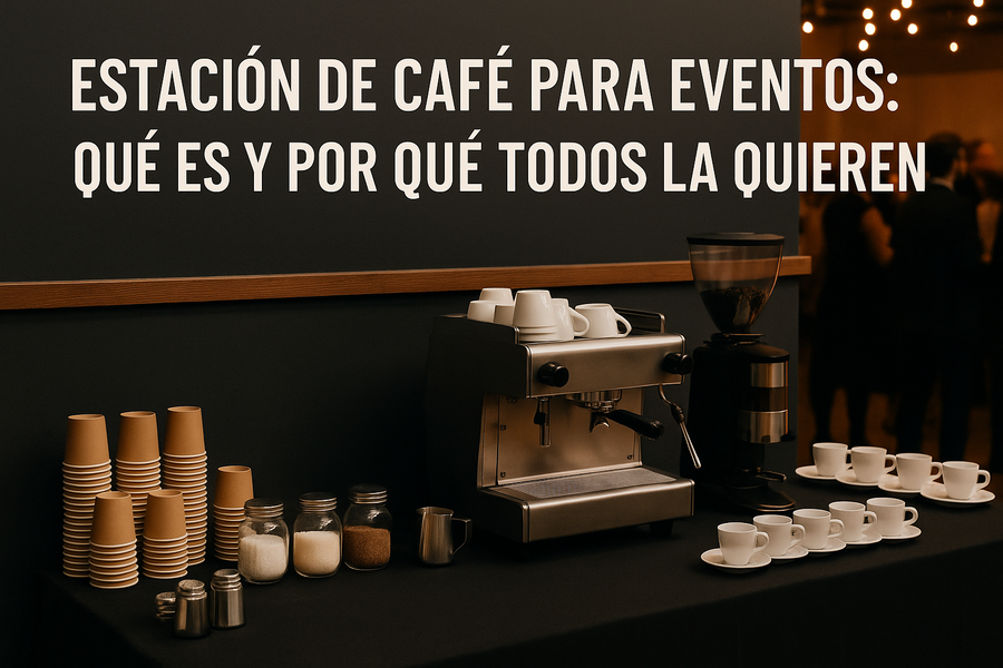 Estación de Café para Eventos: Qué es y Por Qué Todos la Quieren