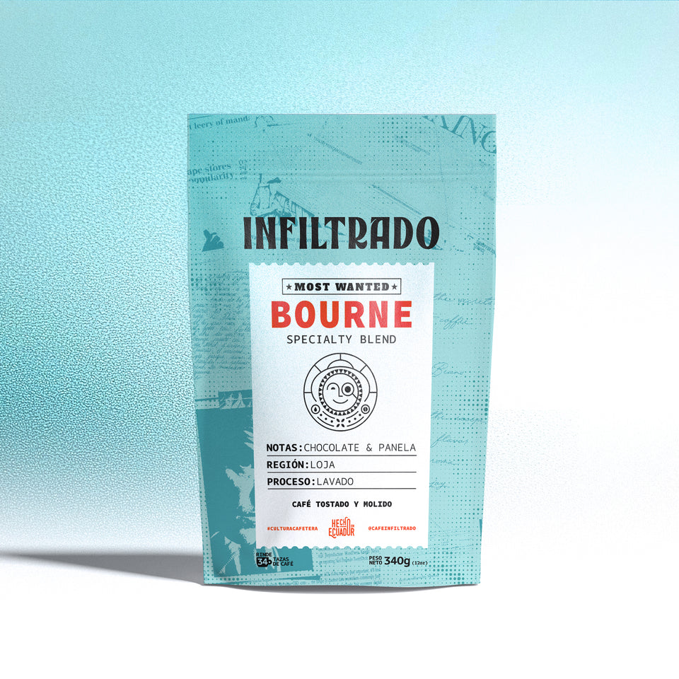 Bourne — Café de Especialidad de Loja Ecuador · Notas de chocolate y panela